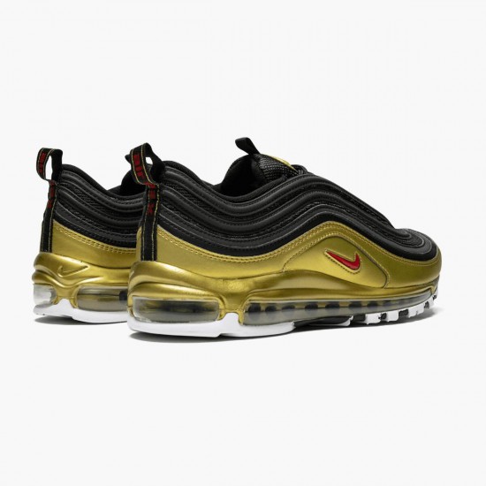 Click To Buy Nike Air Max 97 Black Metallic Gold AT5458 002 Men/Women Shoes In Ireland