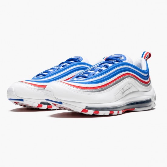 Click To Buy Nike Air Max 97 Game Royal Metallic Silver University Red 921826 404 Men/Women Shoes In Ireland