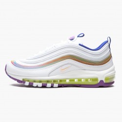 Nike Air Max 97 White Iridescent Stripes CW2456 100 WMNS Shoes In Ireland