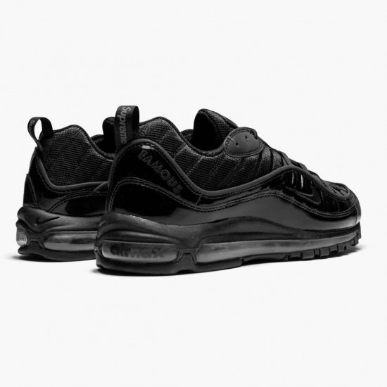 Click To Buy Nike Air Max 98 Supreme Black 844694 001 Men Shoes In Ireland