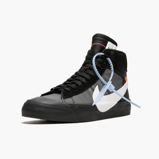 Choose To Buy Nike Blazer Mid Off White Grim Reaper AA3832 001 Men/Women Shoes In Ireland