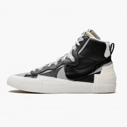 Nike Blazer Mid sacai Black Grey BV0072 002 Men/Women Shoes In Ireland