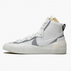 Nike Blazer Mid sacai White Grey BV0072 100 Men/Women Shoes In Ireland