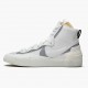 Select and Buy Nike Blazer Mid sacai White Grey BV0072 100 Men/Women Shoes In Ireland