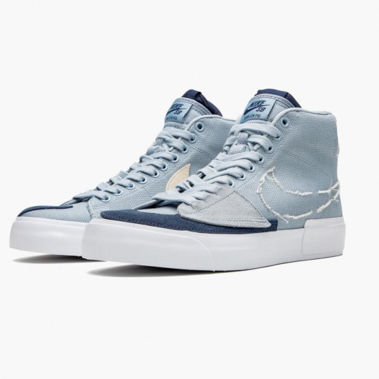 Click To Order Nike SB Blazer Mid Edge Hack Pack Obsidian Mist CI3833 401 Men/Women Shoes In Ireland