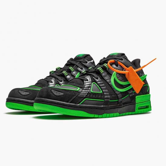 Select and Buy Nike Air Rubber Dunk Off White Green Strike CU6015 001 Men/Women Shoes In Ireland