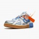 Select and Buy Nike Air Rubber Dunk Off White UNC CU6015 100 Men Shoes In Ireland