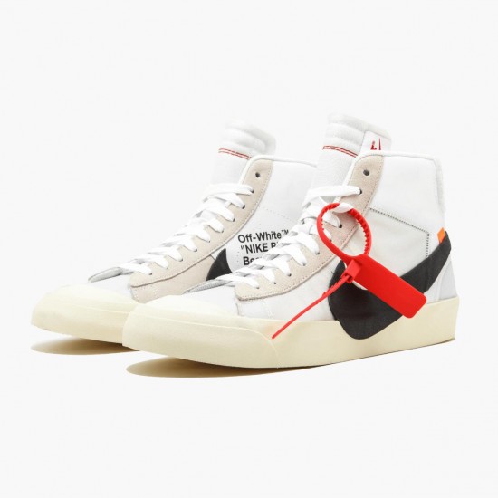 Click To Buy Nike Blazer Mid Off White AA3832 100 Men/Women Shoes In Ireland