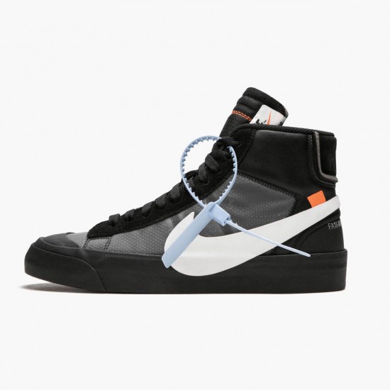 Click To Order Nike Blazer Mid Off White Grim Reaper AA3832 001 Men/Women Shoes In Ireland