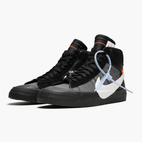 Click To Order Nike Blazer Mid Off White Grim Reaper AA3832 001 Men/Women Shoes In Ireland