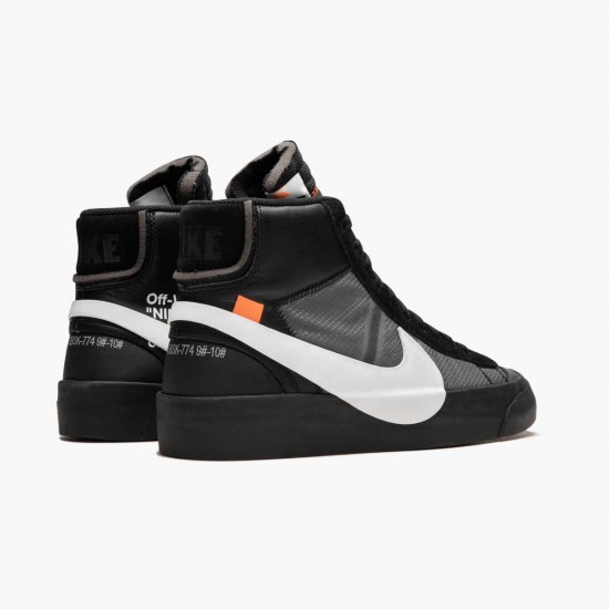 Click To Order Nike Blazer Mid Off White Grim Reaper AA3832 001 Men/Women Shoes In Ireland