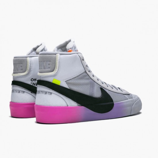 Order To Buy Nike Blazer Mid Off-White Wolf Grey Serena Queen AA3832 002 Men/Women Shoes In Ireland