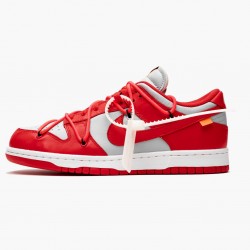 Nike Dunk Low Off White University Red CT0856 600 Men/Women Shoes In Ireland