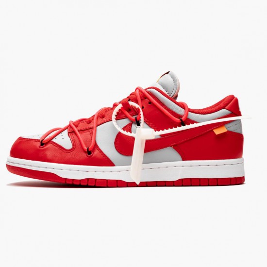 Click To Order Nike Dunk Low Off White University Red CT0856 600 Men/Women Shoes In Ireland