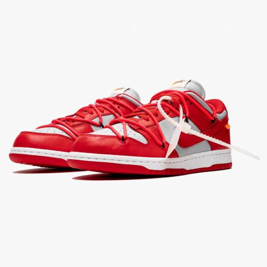 Click To Order Nike Dunk Low Off White University Red CT0856 600 Men/Women Shoes In Ireland