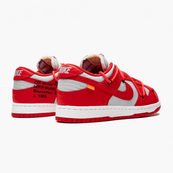 Click To Order Nike Dunk Low Off White University Red CT0856 600 Men/Women Shoes In Ireland