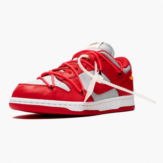 Click To Order Nike Dunk Low Off White University Red CT0856 600 Men/Women Shoes In Ireland