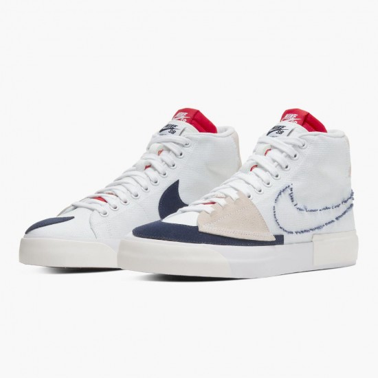 Click To Order Nike SB Blazer Mid Edge Hack Pack White Shoes In Ireland