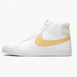 Nike SB Zoom Blazer Mid White Celestial Gold CJ6983 102 Men/Women Shoes In Ireland