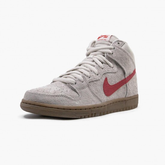 Click To Buy Nike Dunk High Pro SB Birch Hyper Red 305050 206 Men/Women Shoes In Ireland