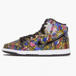 Nike Dunk SB High Cncpts Stained Glass 313171 606 Men/Women Shoes In Ireland