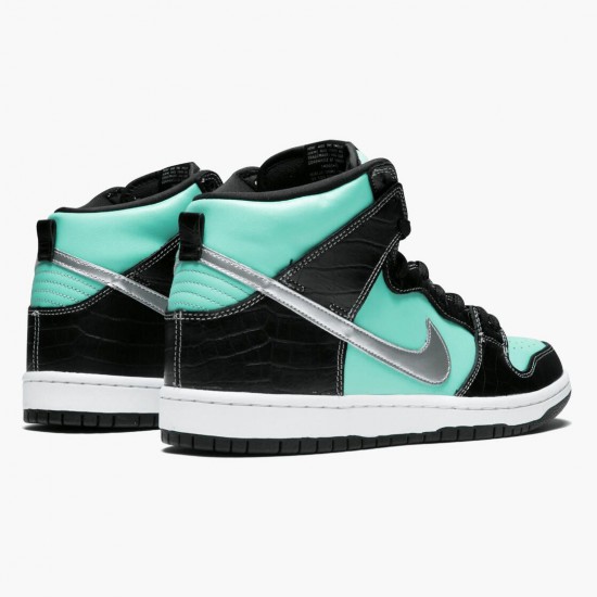 Choose To Buy Nike Dunk SB High Diamond Supply Co Tiffany 653599 400 Men/Women Shoes In Ireland