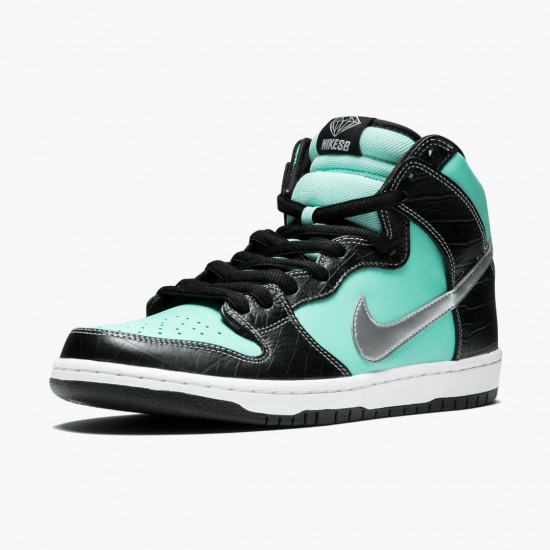 Choose To Buy Nike Dunk SB High Diamond Supply Co Tiffany 653599 400 Men/Women Shoes In Ireland