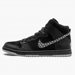 Nike SB Dunk High Black Bar AH9613 002 Men/Women Shoes In Ireland