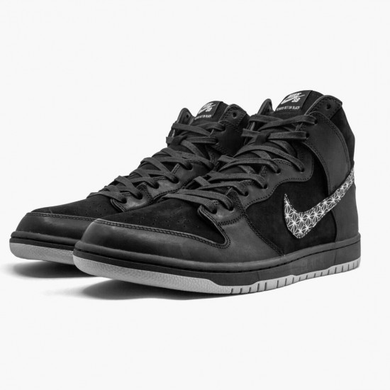 Choose To Buy Nike SB Dunk High Black Bar AH9613 002 Men/Women Shoes In Ireland