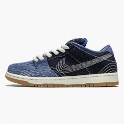 Nike SB Dunk Low Denim Sashiko CV0316 400 Men/Women Shoes In Ireland