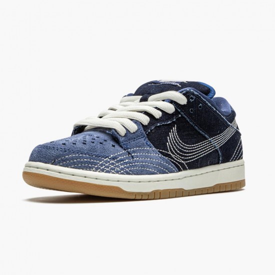 Select and Buy Nike SB Dunk Low Denim Sashiko CV0316 400 Men/Women Shoes In Ireland