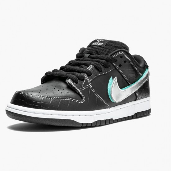 Select and Buy Nike SB Dunk Low Diamond Supply Co Black Diamond BV1310 001 Men/Women Shoes In Ireland