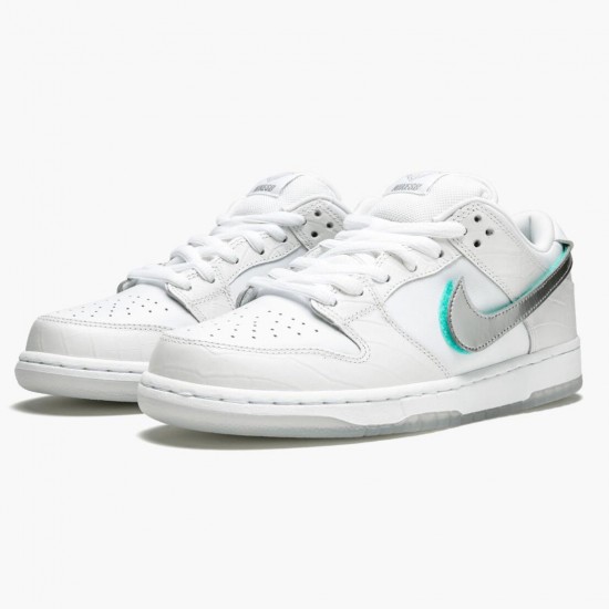 Order To Buy Nike SB Dunk Low Diamond Supply Co White Diamond BV1310 100 Men/Women Shoes In Ireland