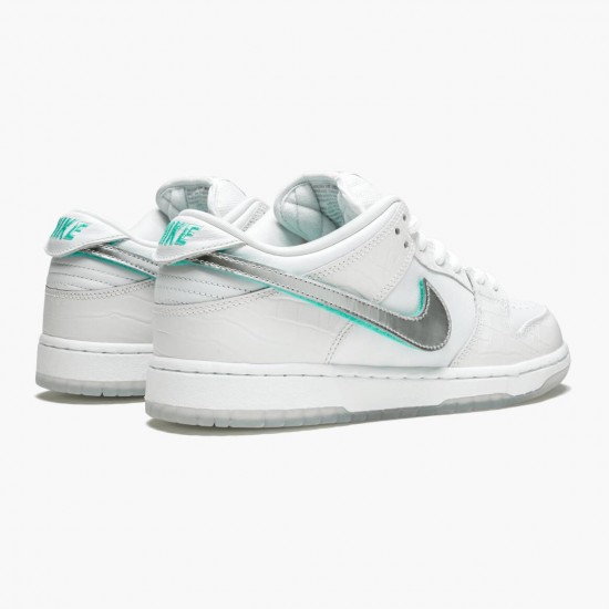 Order To Buy Nike SB Dunk Low Diamond Supply Co White Diamond BV1310 100 Men/Women Shoes In Ireland