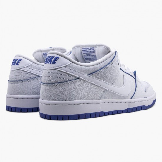 Click To Order Nike SB Dunk Low Premium White Game Royal CJ6884 100 Men/Women Shoes In Ireland