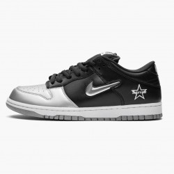 Nike SB Dunk Low Supreme Jewel Swoosh Silver CK3480 001 Men/Women Shoes In Ireland