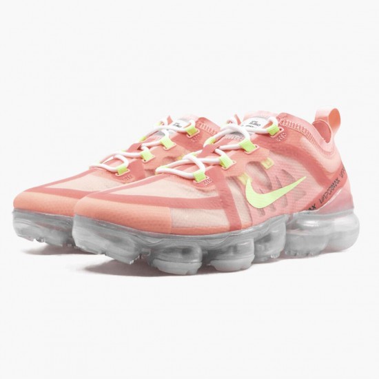 Choose To Buy Nike Air VaporMax 2019 Pink Tint Barely Volt AR6632 602 WMNS Shoes In Ireland