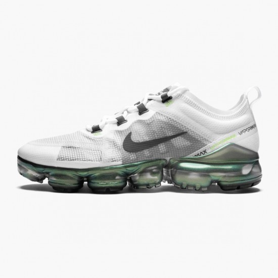 Order To Buy Nike Air VaporMax 2019 Premium White Platinum Tint Lime Blast AT6810 100 Men/Women Shoes In Ireland