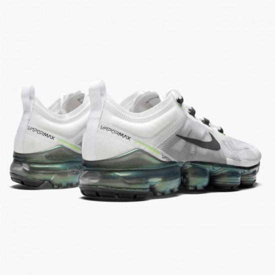 Order To Buy Nike Air VaporMax 2019 Premium White Platinum Tint Lime Blast AT6810 100 Men/Women Shoes In Ireland