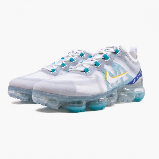 Choose To Buy Nike Air VaporMax 2019 White University Gold Wolf Grey CI1240 102 Men/Women Shoes In Ireland