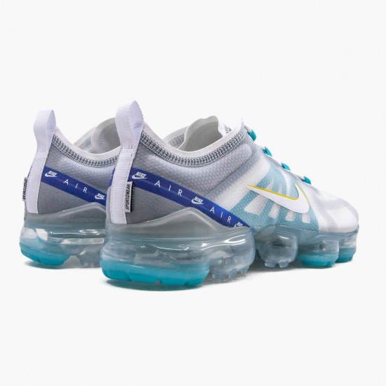 Choose To Buy Nike Air VaporMax 2019 White University Gold Wolf Grey CI1240 102 Men/Women Shoes In Ireland