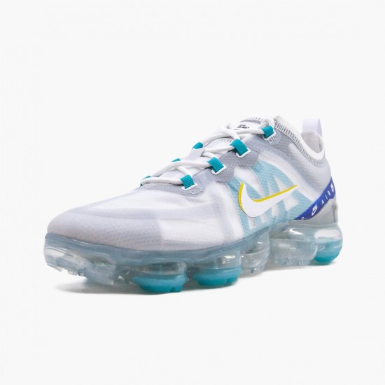 Choose To Buy Nike Air VaporMax 2019 White University Gold Wolf Grey CI1240 102 Men/Women Shoes In Ireland