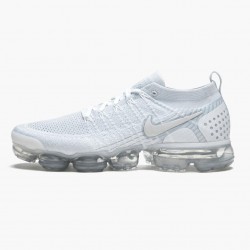 Nike Air VaporMax Flyknit 2 White Vast Grey 942842 105 Men/Women Shoes In Ireland