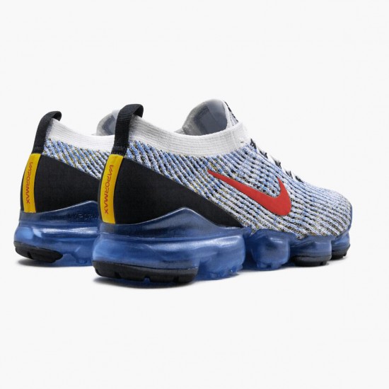 Order To Buy Nike Air VaporMax Flyknit 3 Photo Blue Club Gold 900 106 Men Shoes In Ireland