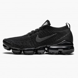 Nike Air VaporMax Flyknit 3 Triple Black 910 002 Men Shoes In Ireland