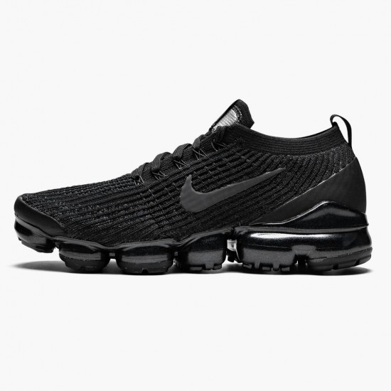 Select and Buy Nike Air VaporMax Flyknit 3 Triple Black 910 002 Men Shoes In Ireland