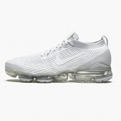 Nike Air VaporMax Flyknit 3 White Pure Platinum 900 102 Men/Women Shoes In Ireland