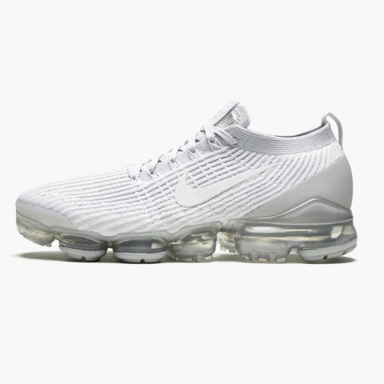 Choose To Buy Nike Air VaporMax Flyknit 3 White Pure Platinum 900 102 Men/Women Shoes In Ireland