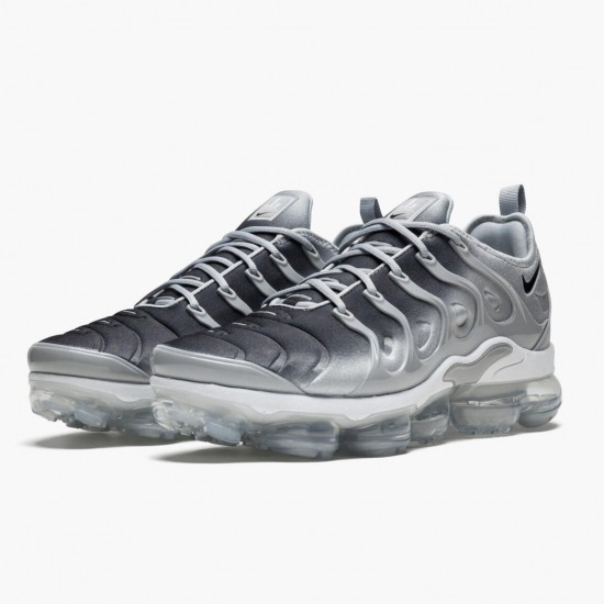 Click To Order Nike Air VaporMax Plus Wolf Grey Black 924453 007 WMNS Shoes In Ireland