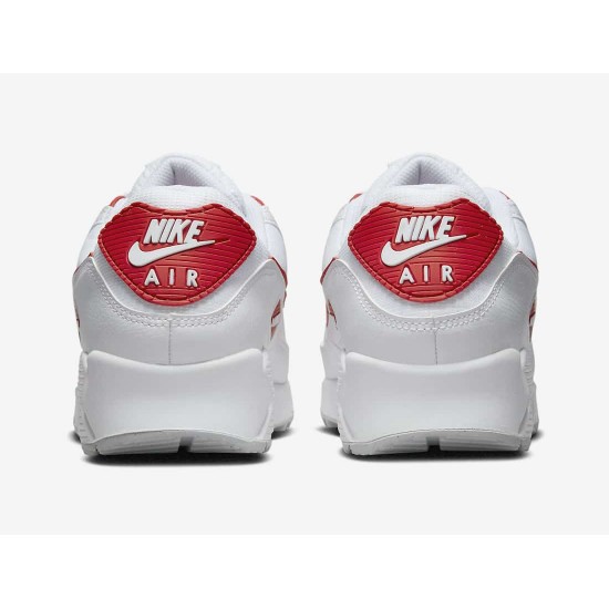 Select and Buy Nike Air Max 90 White Red dx8966-100 Shoes In Ireland